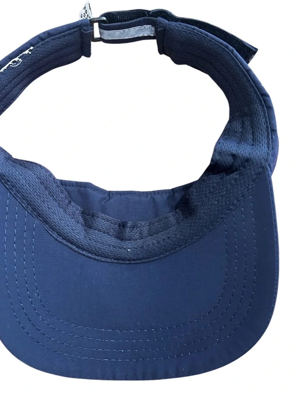Rare Life is good Script Visor Hat Adjustable Blue/black
